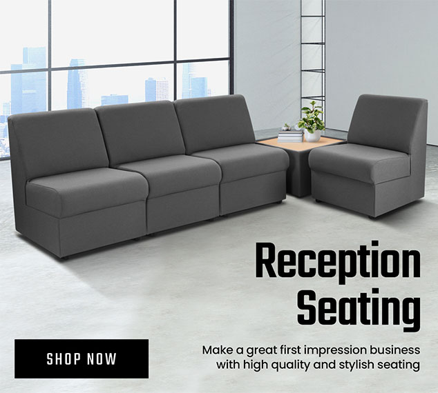 Fifteen Two Tone Low Back Modular Reception Seating from our Reception